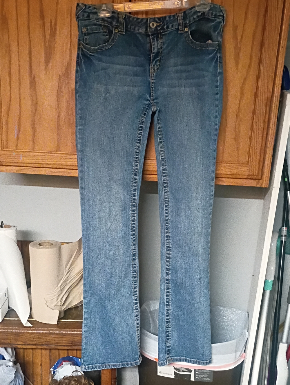 Blue Asphalt Women's Medium Blue Flare Jeans